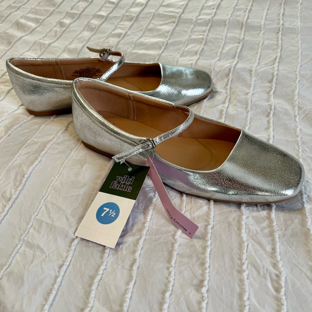 Wild Fable Silver Women's Shoes